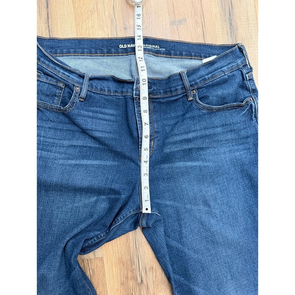 Old Navy Original Women's Mid-Rise Stretch Bootcut Jeans Dark‎ Wash Size 14 - Picture 8 of 8